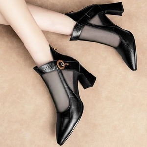 Scarpe da ballo con <span class=keywords><strong>tacco</strong></span> <span class=keywords><strong>alto</strong></span> da donna alla moda in pelle sintetica - Product Image 4