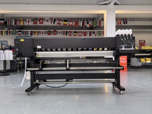 1,8 m 2 Head XP600 I3200 Eco solvente Impresora Plotter solvente ecológico de gran formato para Flex Banner Vinilo - Product Image 2