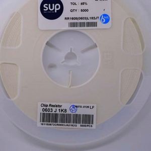 Bulk Discount RR1608 0603L182JT 0603 1608 Resistors Chip Resistors SMD Resistors 1.8Kohm 5% 1/10W Thick Film Resistor - Product Image 1