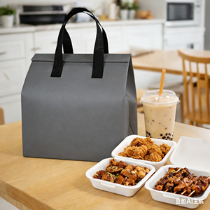 Reusable High Capacity Lunch Bag Small Leakproof <b>Cooler</b> Food Containers Lunch Box Work Travel Outdoor Solar Panel Insulated - Product Image 1