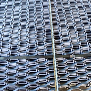 Panel de Malla Expandida Hexagonal, <span class=keywords><strong>Galvanizado</strong></span> en Caliente, Malla Metálica Perforada de Acero Diamantado <span class=keywords><strong>para</strong></span> Pasarelas - Product Image 1