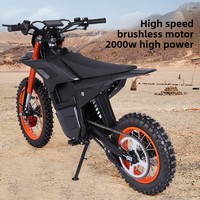Nouvelle Moto Électrique Tout-Terrain Exclusive Transfrontalière Sans Balais 48V Batterie Lithium 1000W 50 km/h pour Extérieur et Plage