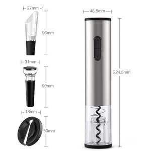 Ouvre-bouteille électrique portable en acier inoxydable, ouvre-bouteille automatique pour usage domestique - Product Image 2