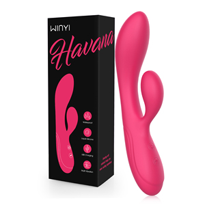 WINYI venta al por mayor de doble vibrador clítoris punto <span class=keywords><strong>G</strong></span> estimulador sexo conejo vibrador juguetes sexuales para la mujer - Product Image 1