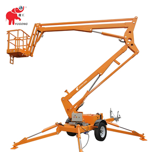 Hochwertige 20m Hubarbe its bühne 200kg Schlepplift anhänger Cherry Picker Spider <span class=keywords><strong>Lift</strong></span> - Product Image 2