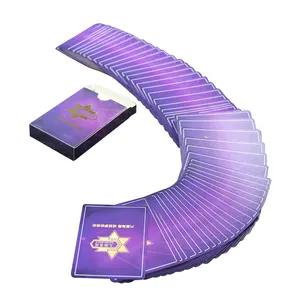 Mazzo di carte da Poker con stampa Logo personalizzato che gioca a carte Oracle gioco di carte dei tarocchi Poker di carta