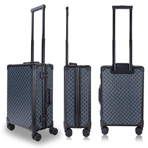 <span class=keywords><strong>Maleta</strong></span> con diseño de flores antiguas, marco de aluminio, equipaje Vintage PP, <span class=keywords><strong>maleta</strong></span> con ruedas, se acepta personalizar el tamaño y el color - Product Image 2
