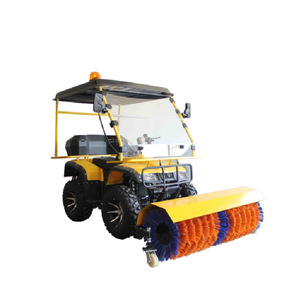 Four-<b>Wheel</b> Beach Snow Car Snow Shovel Snow Multi-Functional Road Rolling <b>Brush</b> Snow - Product Image 1