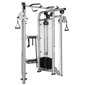 Máquina multifuncional pequeña de poleas cruzadas con cable, entrenador funcional comercial, equipo de fitness con doble pila de pesas - Product Image 2