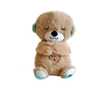 Osito de Peluche de Nutria Pequeña que Respira, Lindo y Relajante, Relleno de Algodón PP, Tamaño Ajustable de 11-30 cm para Bebés y Niños para Dormir - Product Image 5