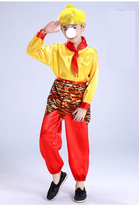 Disfraz Infantil de Sun Wukong, Traje de Cosplay de Halloween, Disfraz de Rey Mono para Carnaval, Fiesta, Viaje al Oeste, Disfraces para Actuaciones y Juegos - Product Image 5