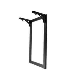 Shengshimingxin Hidden Folding Dining Table Rack Cold-Rolled Steel Modern Simple Space Saving Hardware Accessory - Product Image 3