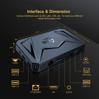 X96Q PRO+ Android 14.0 Boîtier TV de Streaming Allwinner H728 Octa Core A55 4GB+32GB WIFI6 BT5.0+ 8K 1000M LAN Smart Set Top Box France
