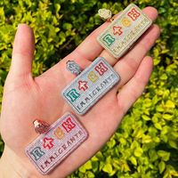 Hiphop 3mm 316L Chaîne En Acier Inoxydable et Zircon Riche Lettre Pendentif Collier pour Hommes Prix de Gros