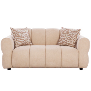 Sofá Elbe Elegante de 3 Plazas, Tapizado en Tela Moderna y Resistente, Ideal para Sala de Estar y Hotel, Disponible para la Venta - Product Image 2
