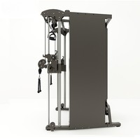 Machine de musculation multifonctionnelle tout-en-un de qualité commerciale avec rack de puissance et pile de poids pour la maison