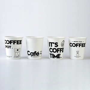 Custom Plain White Coffee Mug with logo Reusable Ceramic Milk Tea Cup Without Handle - Product Image 4