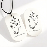 FinRu personnalisé nouveau Design de fleur en céramique pour la maison désodorisant désodorisant pendentif parfum huile essentielle diffuseur de pierre