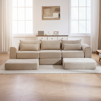 Direkt ab Werk Schnelle Lieferung Kleiner Paketversand Sofa Komprimierter Vakuum-Schwamm Sektionales Modernes Langlebiges Bettset Wohnzimmer