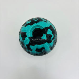 Fabrika toptan dayanıklı EVA 7cm evcil hayvan topu klasik tasarım köpekler oyuncak agresif diş temizleme küçük hayvanlar sürdürülebilir içi boş - Product Image 1