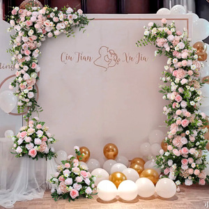 <strong>Wedding</strong> <strong>Arch</strong> Flower Chiffon Drape Artificial Rose Flower Silk <strong>Wedding</strong> Backdrop Flowers for Party Home <strong>Wedding</strong> <strong>Decor</strong> - Product Image 2