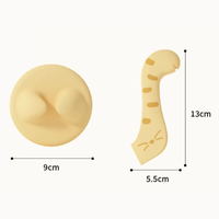 Ouvre-boîte et cuillère pour animaux de compagnie en forme de patte de chat, avec couvercle d'étanchéité en TPE, outil manuel étanche pour conserver la fraîcheur des aliments pour chats et chiens