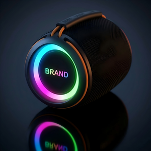 Hot Sale Unique Look For Party Users 8W Output IPX4 Waterproof RGB Light PP ABS Fabric YMB-15 <b>Speaker</b> For Camping Home Gathering - Product Image 1