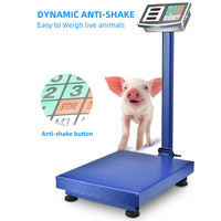 Balance électronique de plateforme TCS 300 kg, balance numérique pour animaux