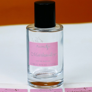 Custom <b>Waterproof</b> Adhesive Sticker <b>Labels</b> Leather Embossed Printing Perfume Bottle <b>Label</b> for Candle & Perfume & Cosmetic - Product Image 2