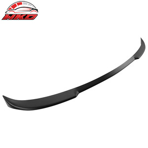 Convient pour Subaru WRX 2022-2026, becquet de coffre style D, non peint, noir - Product Image 2