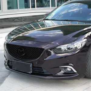 <b>For</b> 3 Axela 2014 2015 2016 Front <b>Grille</b> Facelift Upper Bumper Intake Hood <b>Mesh</b> Replace Center Grid Honeycomb Style - Product Image 5