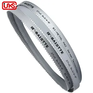 M42 Band Saw Pisau Logam Cocok untuk Memotong Bahan Keras atau Lengket Bimetal Band Saw Blades