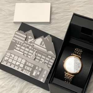 Caja de Reloj Negra de Lujo con Interior de Cuero Sintético, Estuche Protector Rectangular para Relojes Mecánicos, Empaque para Regalo - Product Image 6
