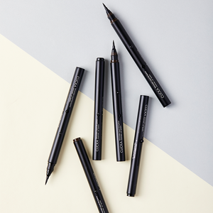 Eyeliner liquide fabriqué en Corée, couvercle automatique, imperméable, séchage rapide, couleur brun foncé vif, formule longue durée pour un maquillage naturel - Product Image 1