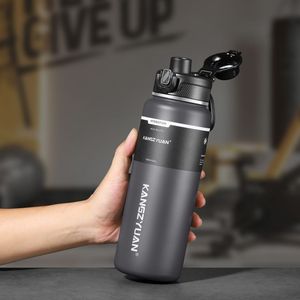 Bouteille isotherme <span class=keywords><strong>en</strong></span> acier inoxydable 500 ml, sans BPA, anti-fuite, double paroi, maintien au froid 24h/chaud 12h, antidérapante, écologique, facile à nettoyer - Product Image 2