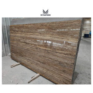 Losas Grandes de Travertino Pulido Moderno para Pisos de Hoteles y Revestimiento de Paredes, Azulejos de Piedra al por Mayor - Product Image 2