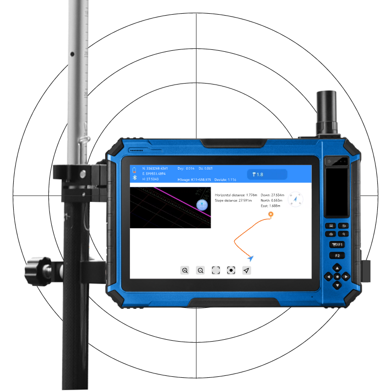 HUGEROCK G101L 10,1 дюймов Прочный Android промышленный RTK настенный монтаж IP65 планшетный ПК GPS GNSS