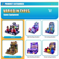 Máquina de Juegos Arcade, Equipo de Entretenimiento, Máquina Grande para Parques Infantiles, Planificación Integral de Locales, Máquina de Juegos que Funciona con Monedas