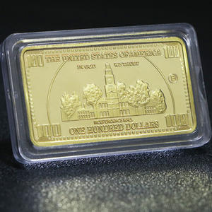 แท่งทองแท่งทองคำแท่ง100เหรียญที่ระลึกทรงสี่เหลี่ยมสำหรับเหรียญสหรัฐ - Product Image 5
