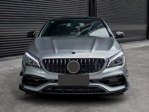 Venta al por mayor de fábrica para Mercedes <span class=keywords><strong>CLA</strong></span> <span class=keywords><strong>clase</strong></span> W117 2013-2018 Kits de carrocería actualización a CLA45 AMG estilo parachoques de coche PP estiramiento facial de alta calidad - Product Image 2