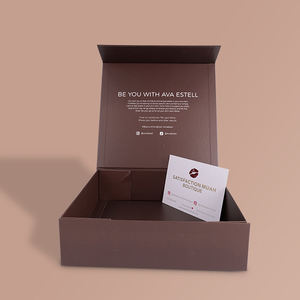 Luxury <strong>Book</strong> Shaped Rigid Cardboard Foldable Gift Box Custom Print Paper Clamshell Magnetic Gift Box - Product Image 5