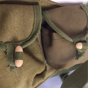 Chaleco Táctico Clásico HBTV303 Color Verde Oliva, Chaleco de Caza con Bolsillos, Chaleco de Combate de Lona de Algodón con Tirantes Cruzados - Product Image 5