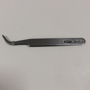 0.8mm Black Straight/Curved Tip Stainless Steel Tweezers for Cross-Stitching, Eyelash <b>Extensions</b>, Electronic DIY <b>Nail</b> Art, - Product Image 3