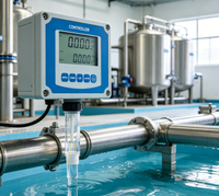 Medidor de Cloro Residual Digital Industrial JIRS, Analizador de Voltaje Constante en Línea, Sensor para Monitoreo de la Calidad del Agua de Piscinas