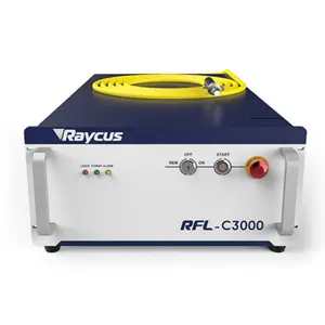 1KW 2KW 3KW 6kW 8KW 10KW 20KW Continuous Fiber Lazer Source 1500W Raycus Fiber Laser For Cutter Machine