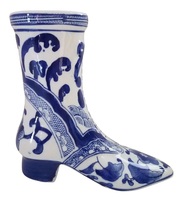 Design souvenir créatif chaussures bottes vase en céramique décoration de la maison chaussures de marin plante en pot
