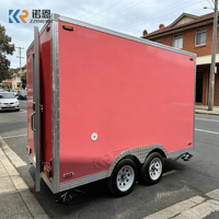 Camion de restauration multifonctionnel pour poulet frit, chariot alimentaire, camion de restauration rapide, conteneur pour snacks, chips et pop-corn