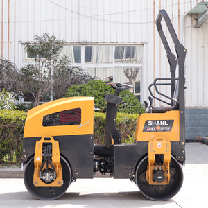 İnşaat Makineleri 1 Ton Kompaktör Titreşimli Silindir 1000kg Çift Tamburlu Yol Silindirleri Asfalt Yol Silindiri - Product Image 2