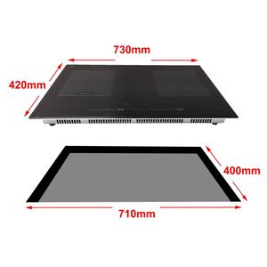 2 Burner Built-in and <b>Table</b> Top Type Electric Cooktop with Child Lock & Timer - Product Image 1
