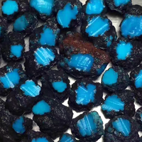 Semi-optimisation en gros de haute qualité Hubei Turquoise pour le traitement des bijoux bijoux Turquoise gravés